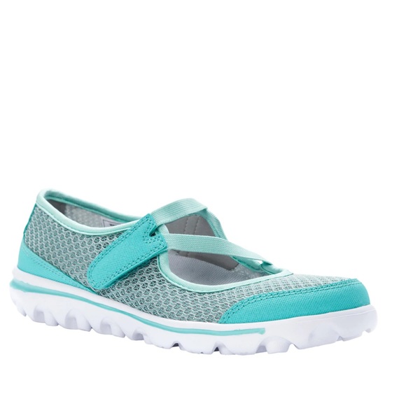 Propet Mary Jo Sneaker Turquoise Size 11 - Picture 1 of 9